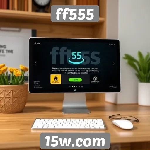 Novos recursos de interação no site ff555